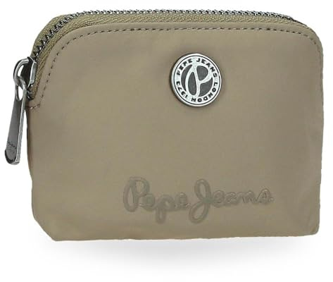 Pepe Jeans Corin Porte-Monnaie, Trousse de Toilette et Portefeuille, en Polyester et Cuir synthétique, avec Plusieurs Compartiments et Fermeture zippée. par Joumma Bags.