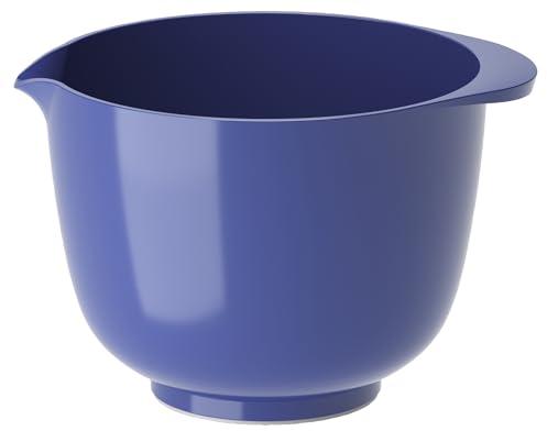 Rosti Margrethe Rührschüssel 1,5 Liter, Bruchsichere Schüssel, Backschüssel, Hefeteigschüssel mit gutem Griff, Teigschüssel aus Recycelbarem Kunststoff, Electric Blue (Blau)