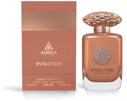 Auraa Desire Future Collection Luxury Extrait de Parfum 100 ml by Savia Exclusive | Women Men Unisex Fragrances | Evolution Foresight Future Now Horizon Beyond Time & Destiny (Evolution)