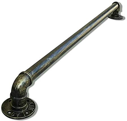 Treppengeländer-Geländer-Set, rustikaler Vintage-Stil für Treppen, Retro-Treppengeländer für Treppen im Außenbereich oder für ältere Menschen im Innenbereich/200 cm