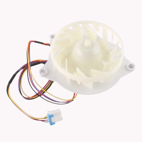 HXYBBGS EAU64824806 Refrigerator Evaporator Fan Motor Compatible with LG Refrigerator 12V 1A DC Fan Motor Replace Z40E12MS1A0-57K06 Refrigerator Freezer Damper DC Fan Motor Accessories