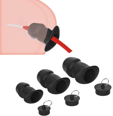 Plug Anal en Silicone, Creux Godemiché Butt Plug Dilatateur Vaginal Lavement Prostatique Tunnel Anal Spéculum Masturbateur Stimulation Du Point G Jouet Sexuel Adulte Pour Femmes