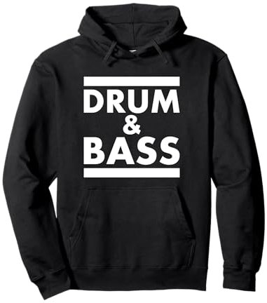 Drum and bass Pullover Hoodie