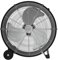 Cecotec Ventilador de Suelo Industrial Proindustry 2000. 120W, Diámetro 50cm, 3 Velocidades, Aspas de Aluminio, Flujo de Aire 5404,2m³/h, Diseño Transportable, Rejilla de Protección, Fácil Manejo