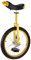 TUPOSTAR Einrad 16/18 Zoll, Trainings-Einrad, HöHenverstellbares, Rutschfestes Einrad, Laufrad-Heimtrainer, FüR Erwachsene Und Kinder, Outdoor-Sport, Fitness,Gelb,18 inch