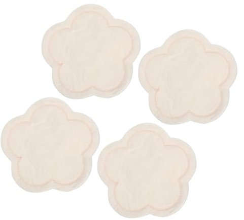 TOVINANNA 2 Paia Coppette Assorbilatte Riutilizzabili e Lavabili Pannolini per Allattamento Comodi e Morbidi Design Ergonomico per Vestibilità Naturale