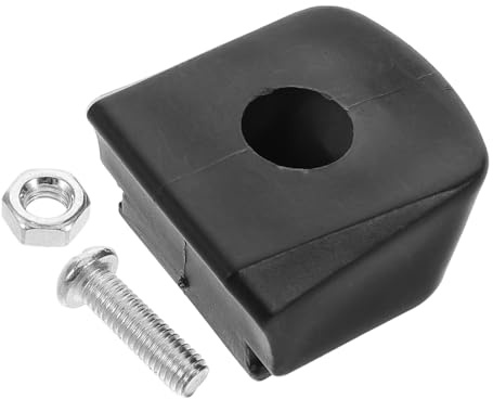 UPKOCH Copripunta Pattini a Rotelle Freno in Pu Nero, Facile da Installare, Portatile, Riduce L’attrito, Compatibile con Pattini a Rotelle Tradizionali a Rotelle Multiple
