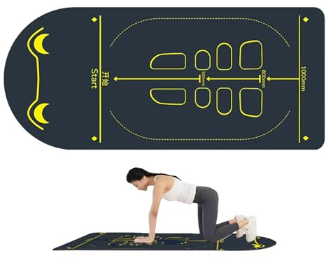 Yogamatte Bauchrollen-Unterlage | Schallschutzkniematte Für Knie Boden Pilates Springen Und Heimfitnessgeräte