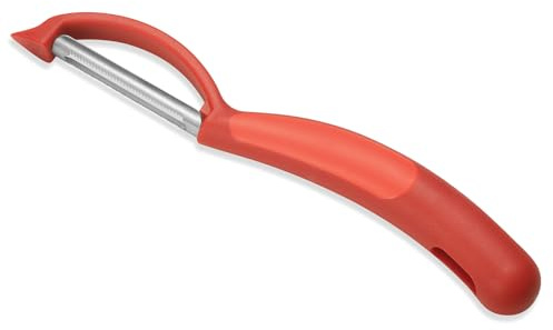 Kuhn Rikon 26922 Peeler, Plastic, Red