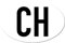 GreenIT Aufkleber Sticker Länderkennzeichen CH Schweiz Swiss Auto Pkw Bus LKW Anhänger Zeichen Symbol (1)