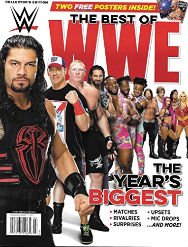 The Best of WWE Collector's Edition 2017 Magazine- 2 Posters Inside