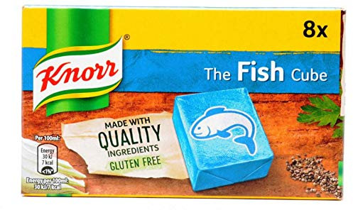 Knorr Lot de 2 paquets de 8 cubes de bouillons de poisson