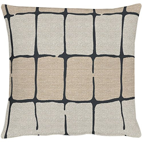 APELT Monte_40x40_87 Kissenhülle, Polyester-Baumwolle, braun, 40 x 40 x 0.5 cm