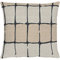 APELT Monte_40x40_87 Kissenhülle, Polyester-Baumwolle, braun, 40 x 40 x 0.5 cm