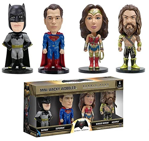 FunKo – Wacky Wobbler – Batman V Superman – 4 Pack Minis