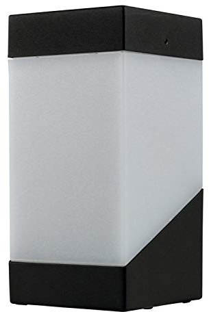 Heitronic - Wandleuchte Madeleine E27 schwarz IP44 E27