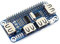IBest 4 Port USB HUB HAT Compatible with USB2.0 1.1 for Raspberry Pi Zero A+ B B+ 2 3 Model B Serial Debugging, USB to UART Onboard