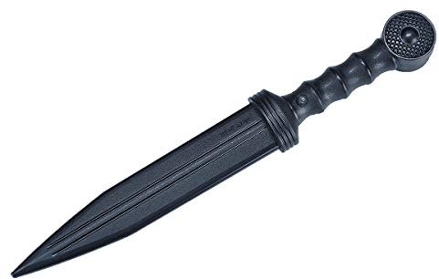 Playwell Martial Arts Deluxe Tpr Seguridad Goma Pugio Romano Cuchillo de Entrenamiento