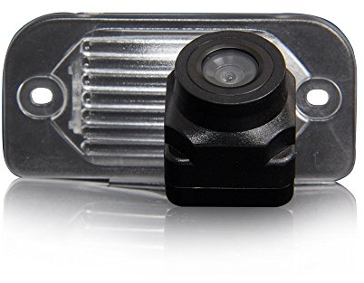Auto Rückfahrkamera Farbkamera Einparkkamera Nachtsicht und für Rückfahrsystem Einparkhilfe - Wasserdicht & Stoßfest für Mercedes Benz W203 C240 C180 C200 R230 CL203 W209