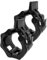The Pure Blue Pair of 50mm Barbell Collar Clamps Weight Clips for Olympic Bars, Barbells, Dumbbells. Weightlifting and Strength Training Essential. Gym Accessories and Fitness Equipment.