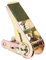 800kg Spannratsche Edelstahl Ratsche Schnalle für 25mm / 38mm Breite Ladungssicherung Gurt Gold Silber