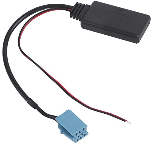 Terisass Cable AUX Bluetooth de 8 Pines, Adaptador de o para Radio de Coche, Ajuste de línea para VDO Dayton Delta, Concierto Beta