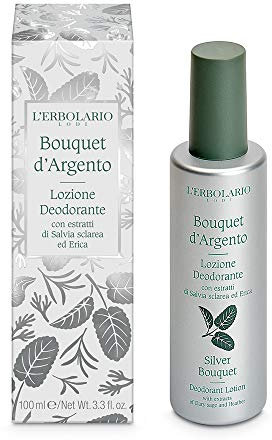 L'Erbolario Bouquet D'Argento Lozione Deodorante 100 ml Made in Italy