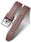 BINLUN Bracelets de Montre en Silicone à Libération Rapide 18mm 19mm 20mm 21mm 22mm 24mm Sport Remplacement Bracelets pour Montres Connectées en Caoutchouc pour Homme et Femme (20mm, Marron)
