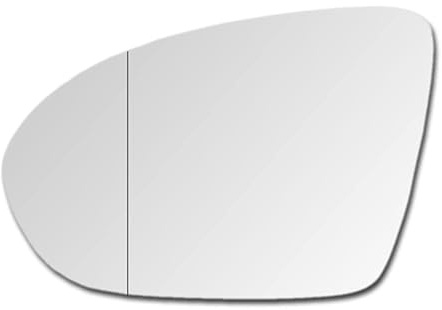 Ersatzspiegelglas Spiegelglas zum Kleben Außenspiegel Links Asphärisch passend für OPEL ASTRA K 2015-2019