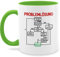 Tassen 325ml - Statement - Tasse Problemlösung I Bürotassen I Tasse mit Spruch Lustig Arbeit Sprüche I Witzig Tasse Arbeitskollege I Job I Büro - 325 ml - Hellgrün - ingenieur cup