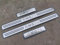 Lot de 4 protections de seuil de portière de voiture en acier inoxydable pour MG ZS 2017 2018 2019 2020 2021 2022, accessoires automobiles