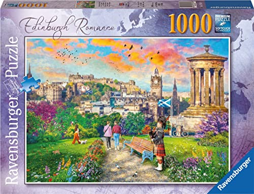 Ravensburger Edinburgh Romance 1000 Piece Jigsaw Puzzle for Adults and Kids Age 12 Years Up