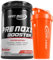 Best Body Nutrition 600 g Pre Noxx Booster mit BCAA und Cluster-Dextrin® + Protein Shaker (orange)