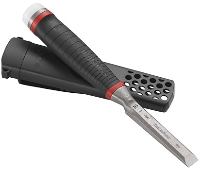 Hultafors HDC16 Heavy-Duty Chisel 16mm, Forged in one piece with Continuous Robust I-Profile for Extreme Breaking Strength