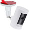 PAIKIUU 1Pcs Adhesive Ring Camera Mount Wall Mount without Drilling, Ring Camera Mounting Bracket Stick Up Mount 360 Degree Adjustable Screwless for Arlo Ring Surveillance Camera White