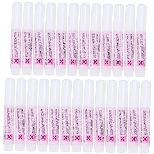Mipcase 25pcs 2g Manicure Glue for Nail Tips Quick-dry Adhesive Set Suitable for Home or Professional Salon Use