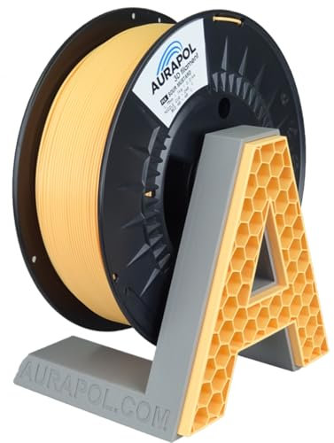 PLA 3D Filament, AURAPOL L-EGO Saurer senf - PANTONE 149 C 1 kg 1,75 mm