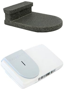 Support Telepeage Pare Brise - Voiture ou Moto Support avec Adhésif, Compatible avec Kapsch TS3203 - Gris