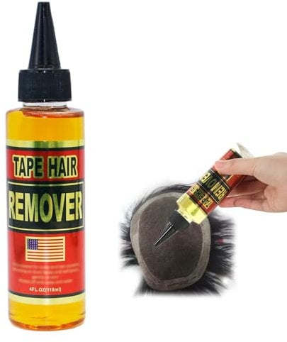 Xumann Tape Hair Extension Remover, Wig Glue Remover Suitable for Lace Wig Glue Adhesive or Hair Extension Tape