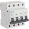 Wengart Disjoncteur miniature triphasé WGM12-63H AC230V/400V, 32A, 4P, 10kA, B-Char, haute résistance aux courts-circuits, matériaux ignifuges pour protéger les systèmes électriques domestiques