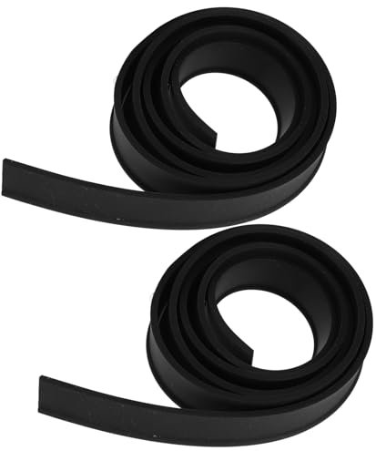 Rakel-Ersatz-Nachfüllung, Flexible Rakel-Ersatz-Gummiklinge, 2 Stück, Zuschneidbar für Fensterglas