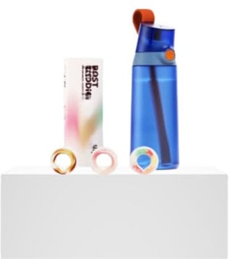 Générique - Up air bottles - Mini - 600 ml - Blue - Incl. 3 pods