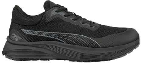 PUMA Safety Spark Rutschhemmende Berufsschuhe – rutschfeste O1 Arbeitsschuhe, metallfrei, sehr leicht – ideal als Kochschuhe & Arbeits- Sneaker - Schwarz