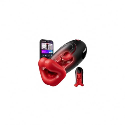 Masturbateur Homme Masturbateurs Masculins, Contrôle APP Squeezable Sextoy | Sextoy homme, sex toys pour homme avec 10 vibrations, conception réaliste et souple