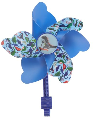 Molino de Viento para Patinete Infantil Azul de Plástico Decorativo