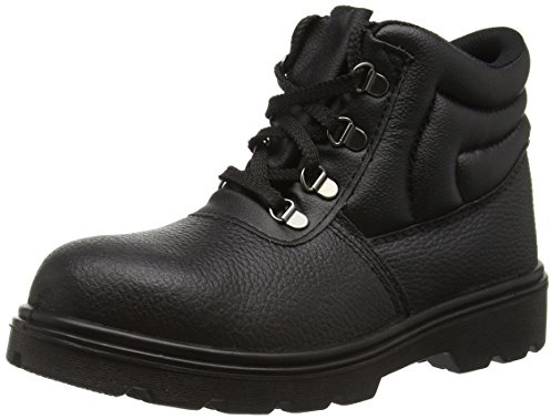 Toesavers 2415, Unisex Adults SRC Safety Boots, Black (Black), 11 UK (46 EU)