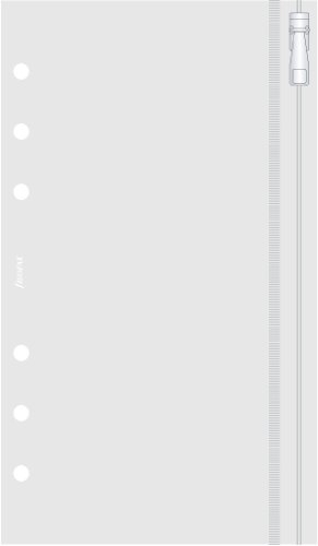 Filofax 133618 Personal Klarsichttasche mit Reißverschluss