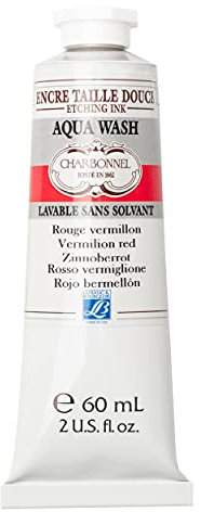 Lefranc Bourgeois Etching Ink, Wood, Vermilion Red, 2 fl oz