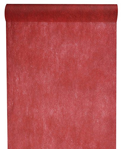 NEU Tischläufer rot, 30cm x 10m