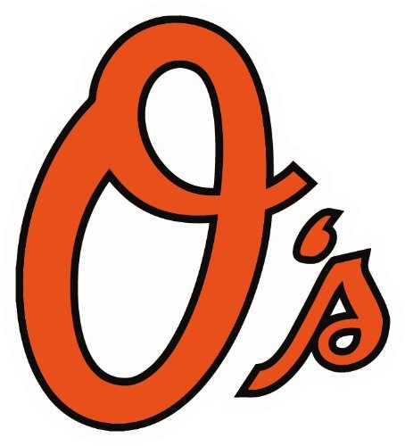 postwalldecor Baltimore Orioles Logo MLB Baseball Hochwertigen Auto-Autoaufkleber 12 x 12 cm